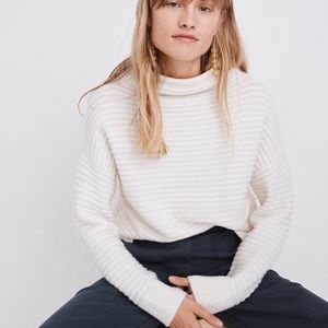 Madewell Belmont Mockneck Sweater NWT